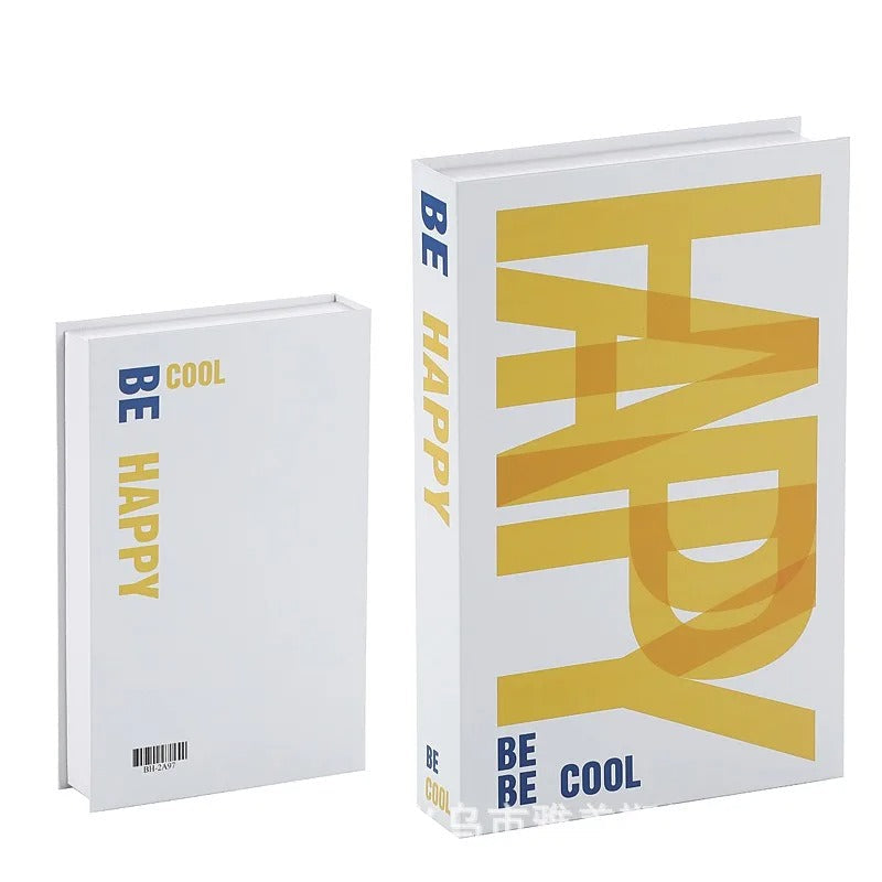 SUENTA Dekorative Tischbücher Modern – 26,7 x 17,5 cm, Leichtes Design Design 12