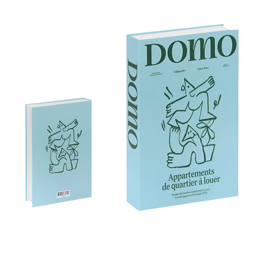 SUENTA Dekorative Tischbücher Modern – 26,7 x 17,5 cm, Leichtes Design Design 18