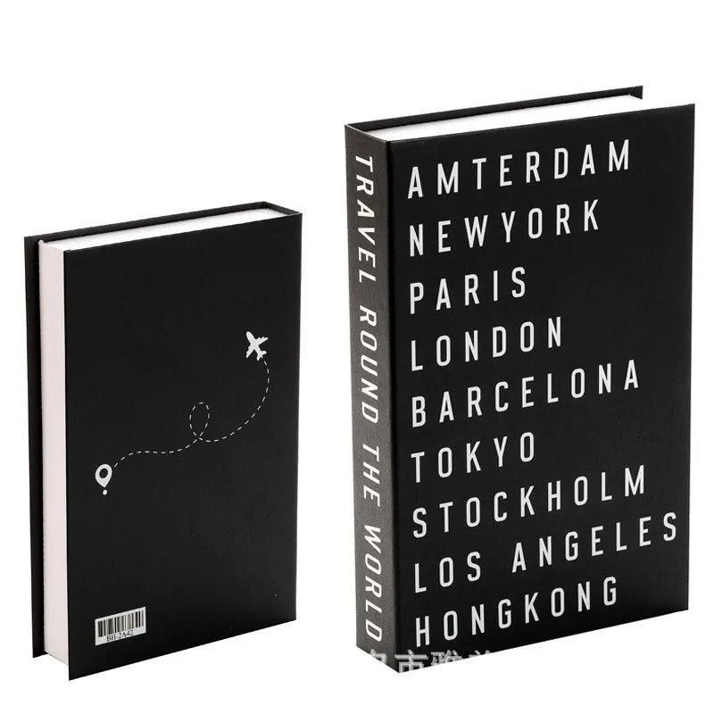 SUENTA Dekorative Tischbücher Modern – 26,7 x 17,5 cm, Leichtes Design Design 23