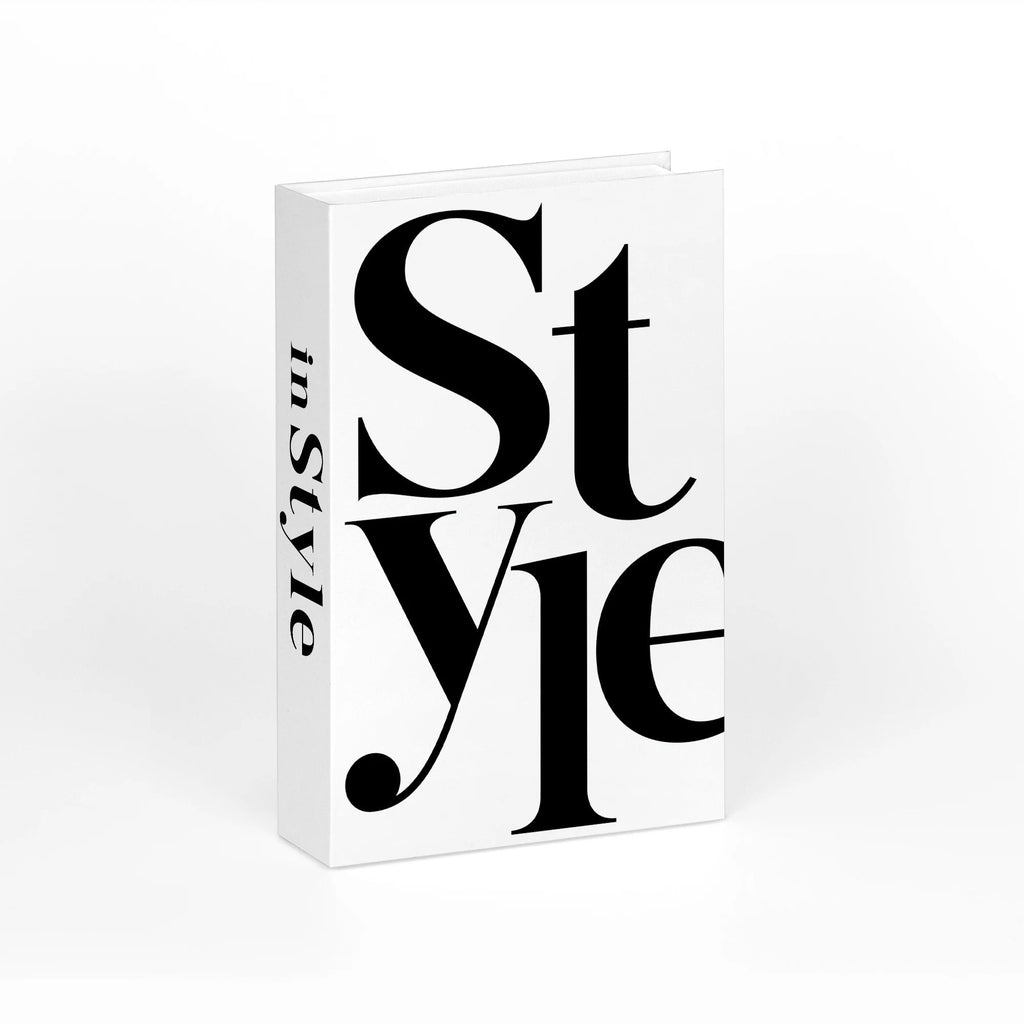 SUENTA Dekorative Tischbücher Modern – 26,7 x 17,5 cm, Leichtes Design Design 19