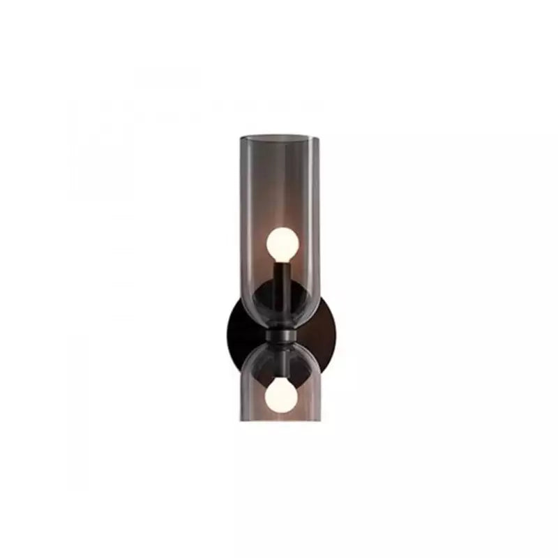SUENTA Doppelköpfige Glas-Wandlampe mit LED – Modernes Design für Schlafzimmer