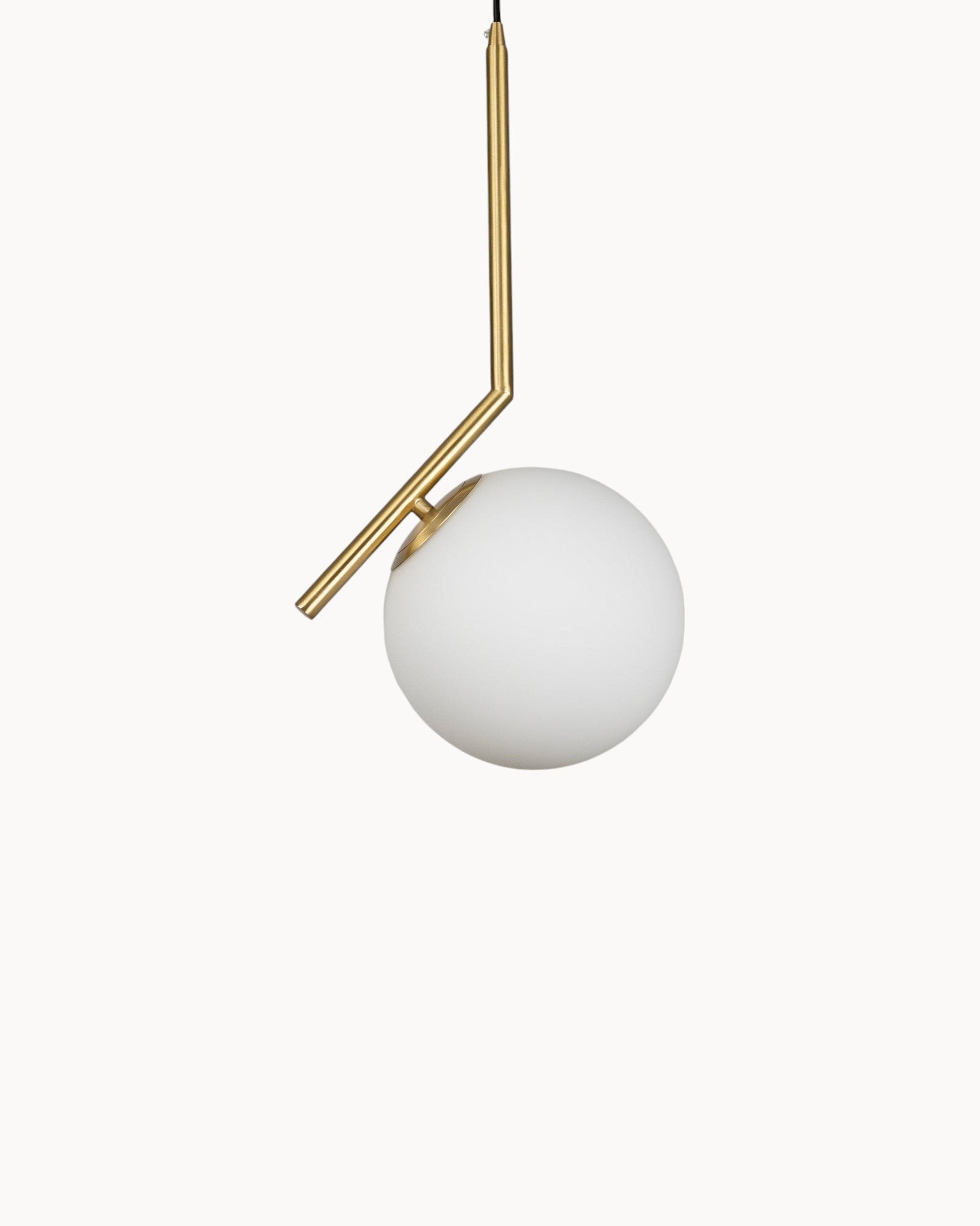 SUENTA Elegante Pendelleuchte im Art-Deco-Stil für Esszimmer – Messing und Glas Gold