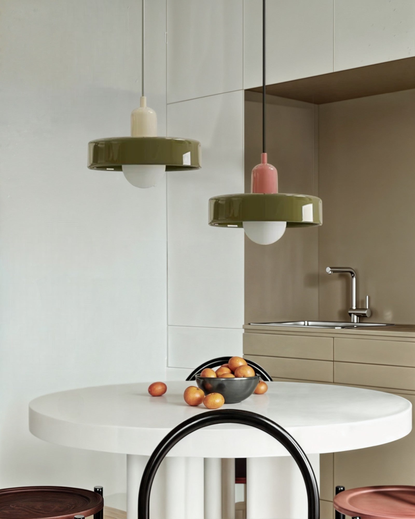 SUENTA Elegante Pendelleuchte mit Verstellbarer Höhe für Esszimmer und Flure