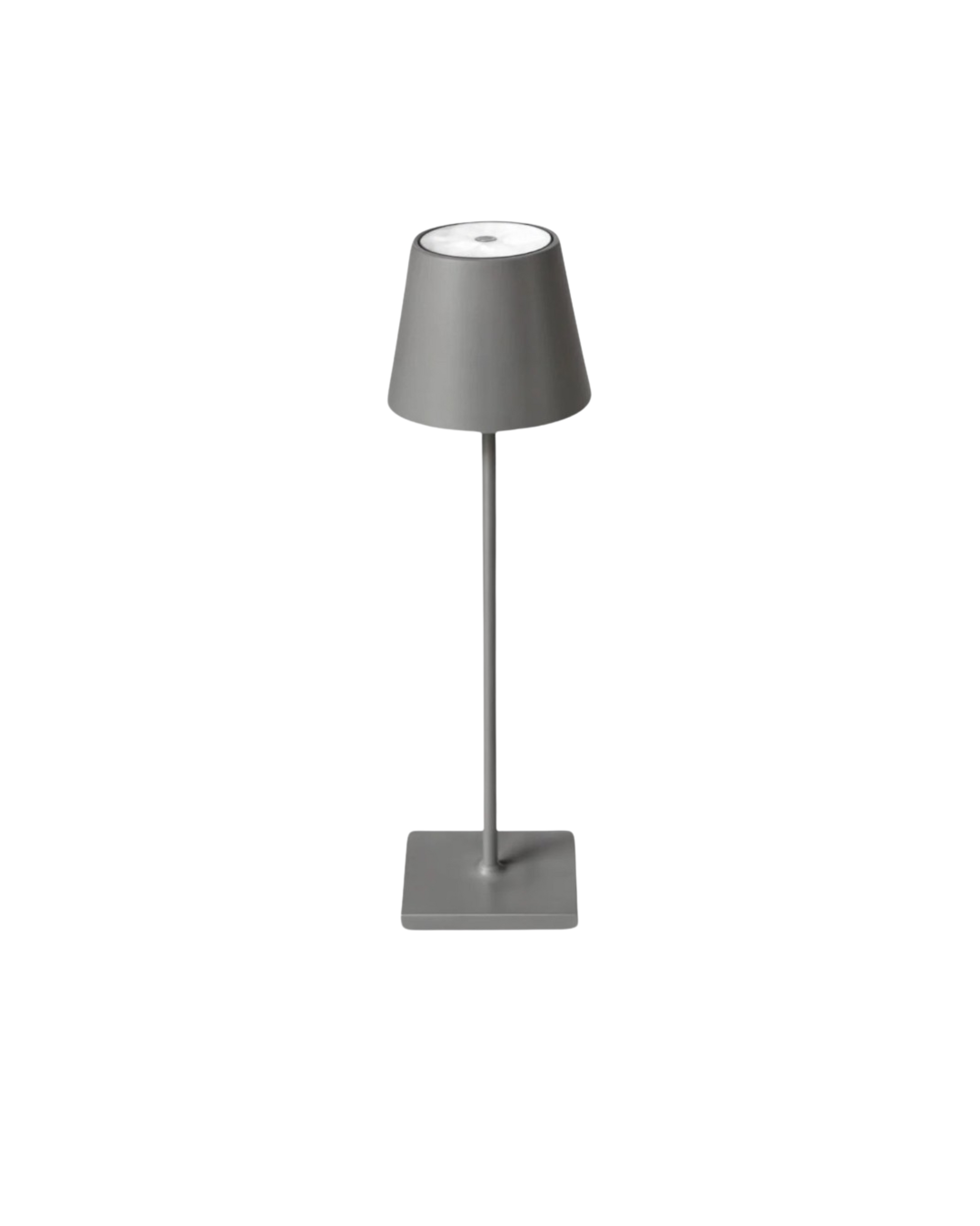 SUENTA Elegante Tischlampe im Modernen Design – Schlank und Vielseitig Grau