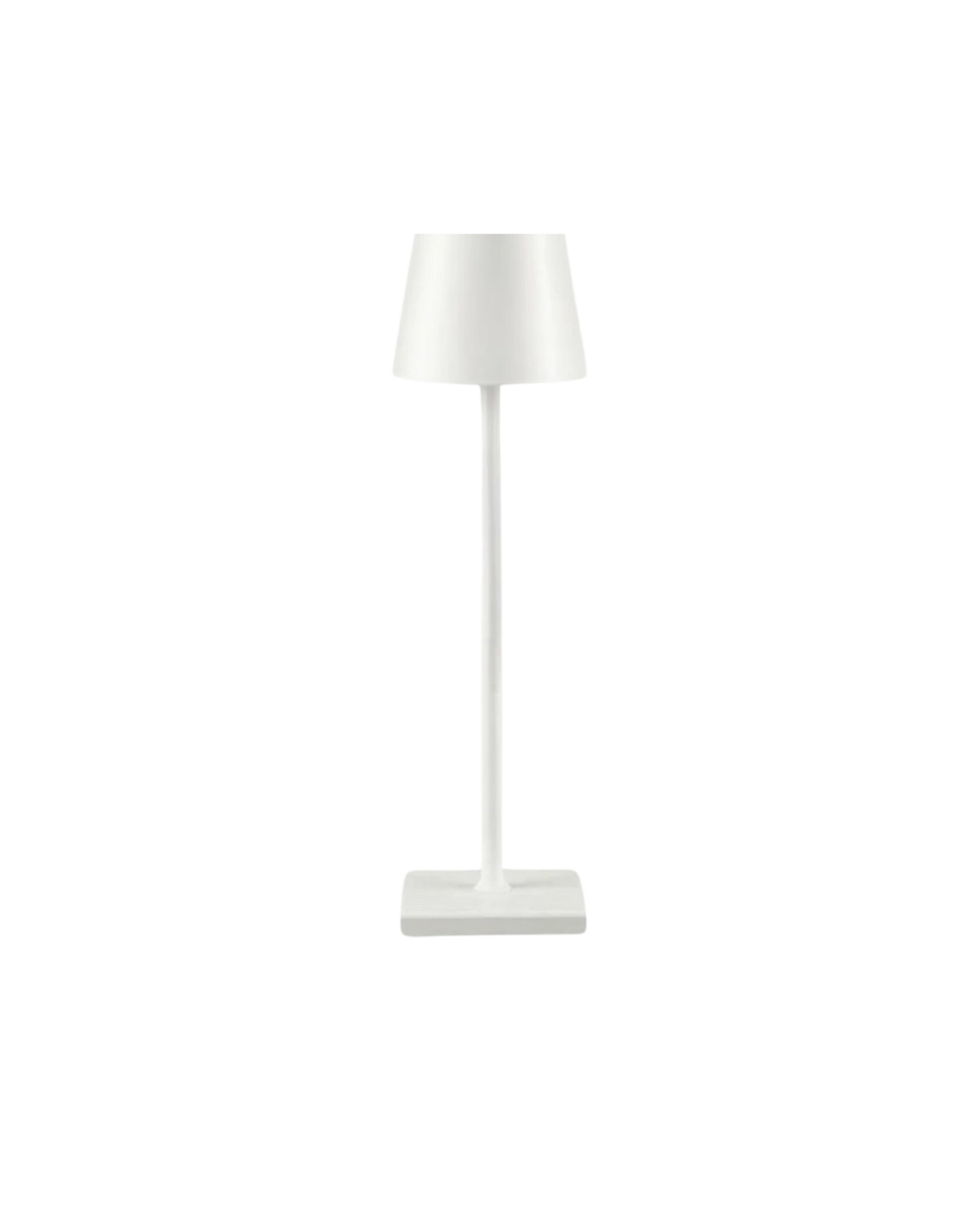 SUENTA Elegante Tischlampe im Modernen Design – Schlank und Vielseitig Weiß