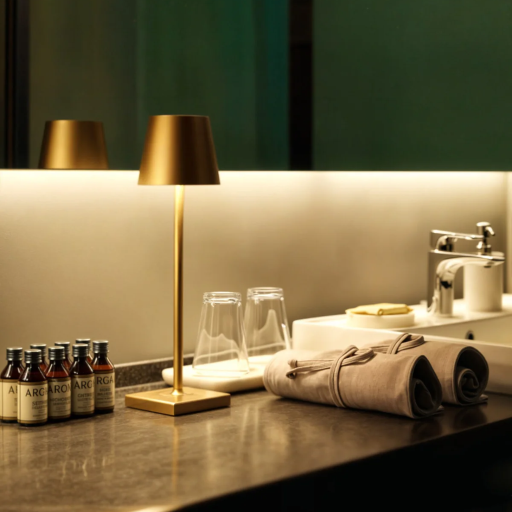 SUENTA Elegante Tischlampe im Modernen Design – Schlank und Vielseitig
