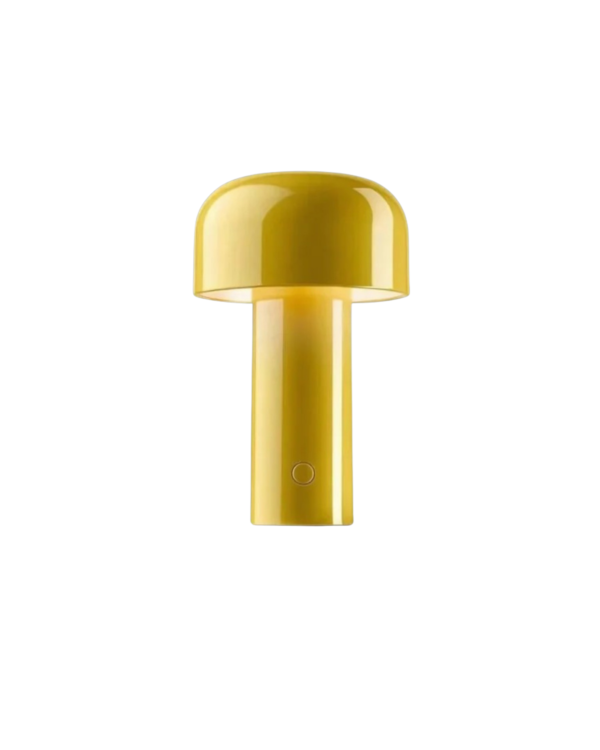 SUENTA Elegante Tischlampe mit Minimalistischem Design – Moderne Tischleuchte für Nachttisch und Schreibtisch Gelb