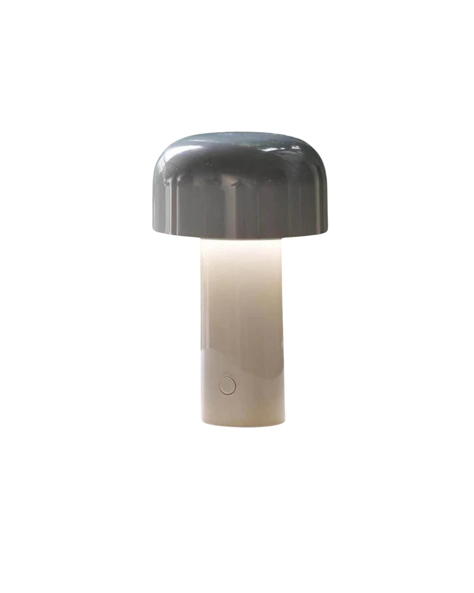 SUENTA Elegante Tischlampe mit Minimalistischem Design – Moderne Tischleuchte für Nachttisch und Schreibtisch Grau