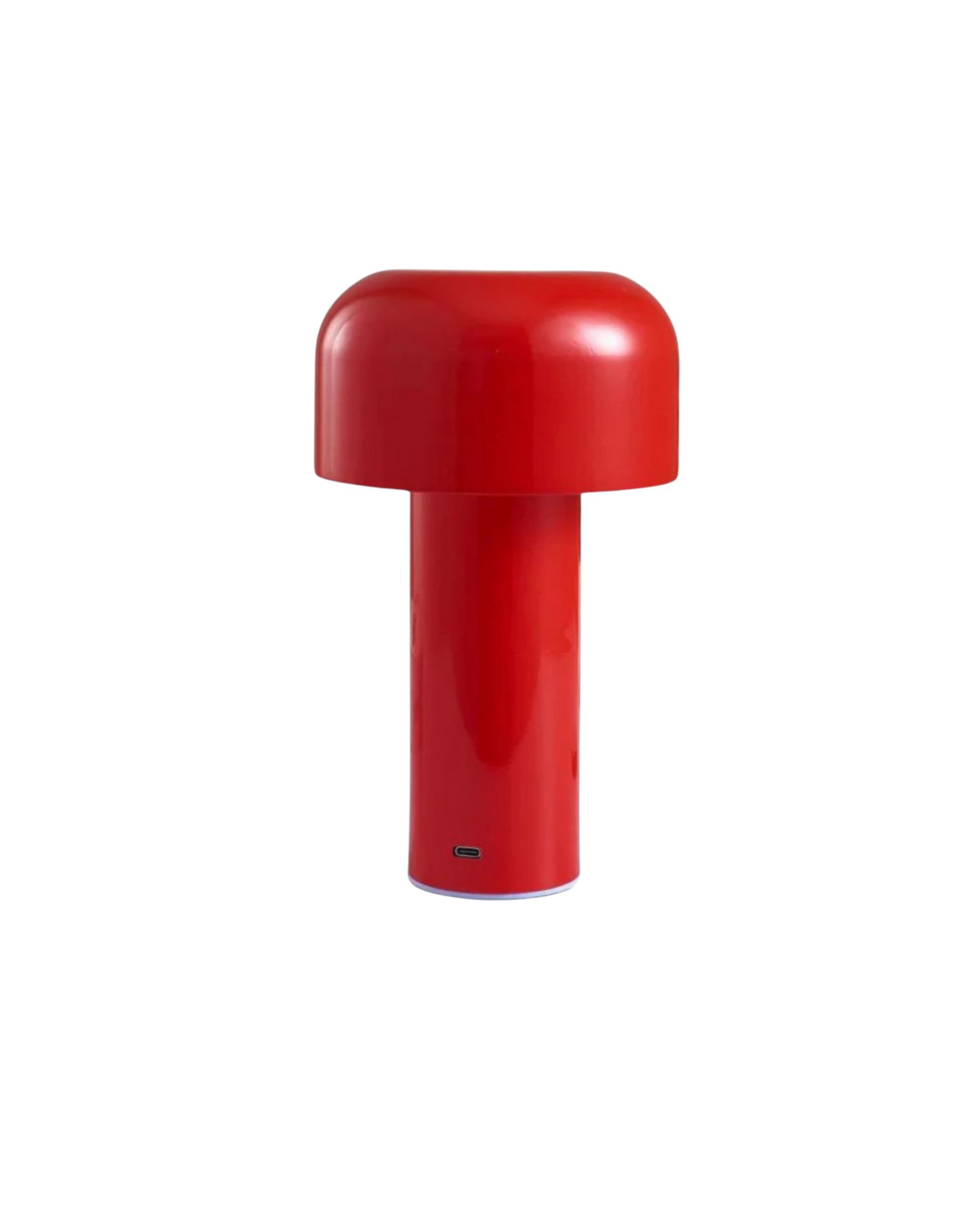 SUENTA Elegante Tischlampe mit Minimalistischem Design – Moderne Tischleuchte für Nachttisch und Schreibtisch Bordeaux