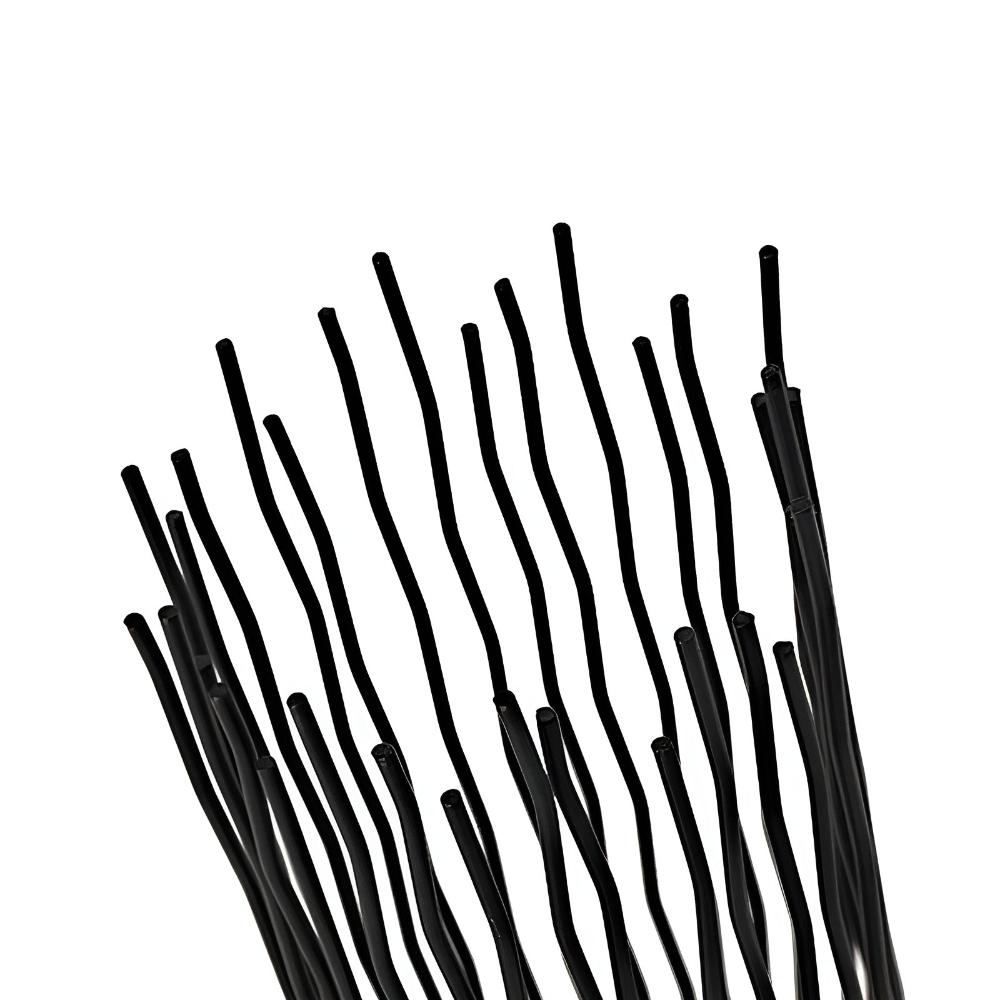 SUENTA Eleganter Kerzenhalter aus Eisen im Boho-Stil – Schwarzer Kerzenständer