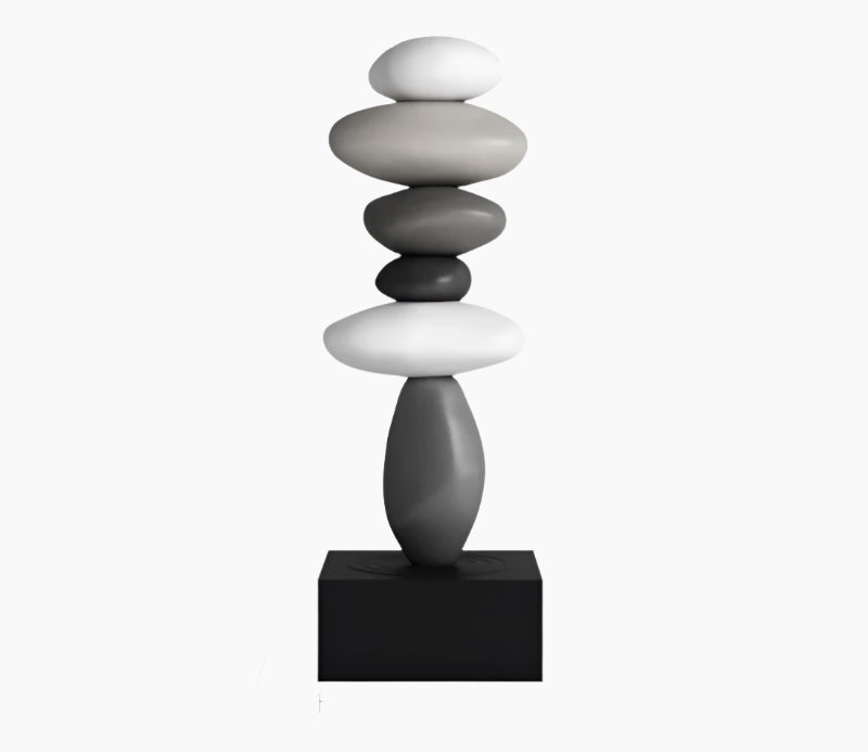 SUENTA Elegantes Brielle Ornament aus hochwertigem Resin für modernes Wohndesign B