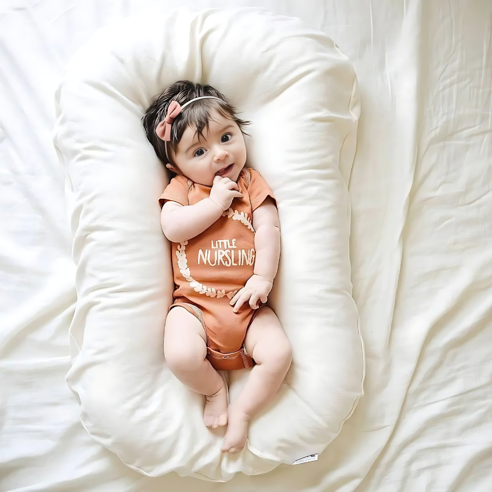 SUENTA Ergonomisches Babykissen Für Sicheres Weiches Schlafen
