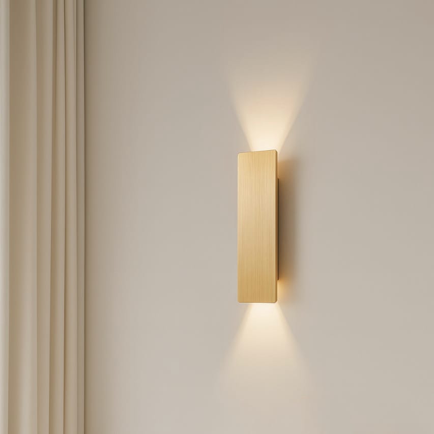 SUENTA Goldene LED Außenleuchten Wetterfest Outdoor Stil Langlebig