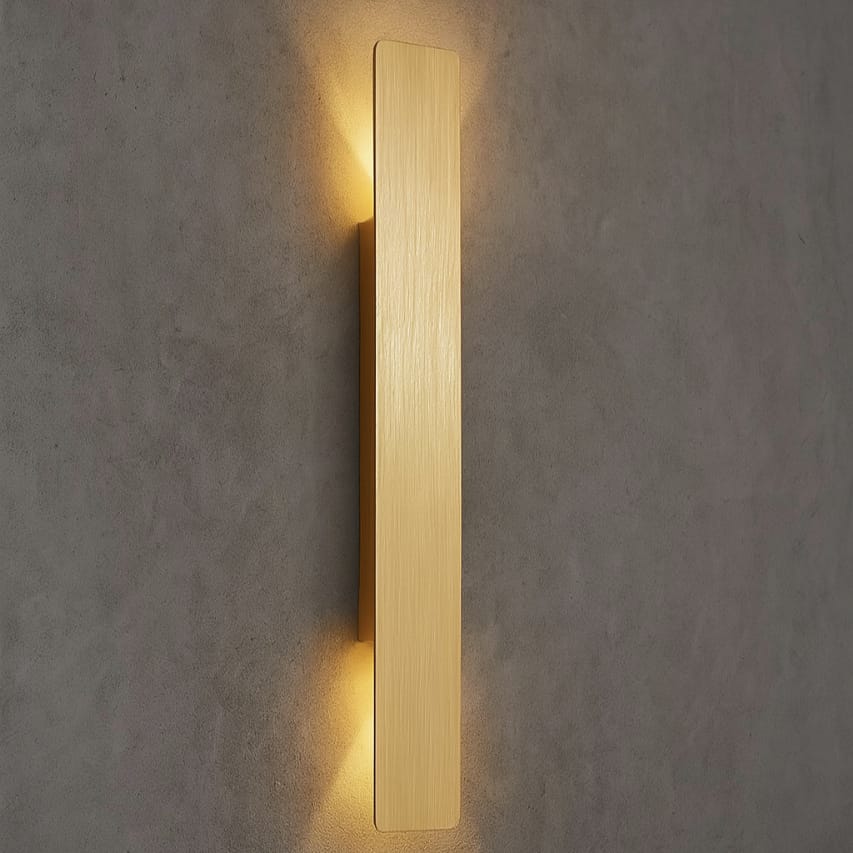 SUENTA Goldene LED Außenleuchten Wetterfest Outdoor Stil Langlebig 24W
