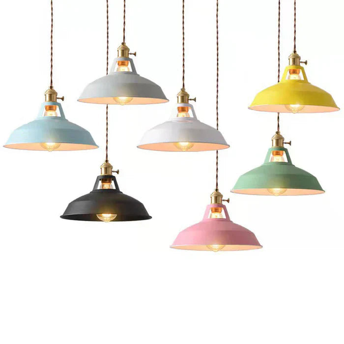 SUENTA Industrielle Retro Pendelleuchte Aus Metall Für Esszimmer