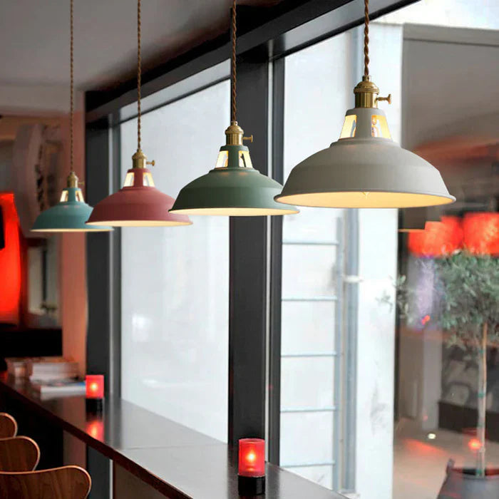 SUENTA Industrielle Retro Pendelleuchte Aus Metall Für Esszimmer