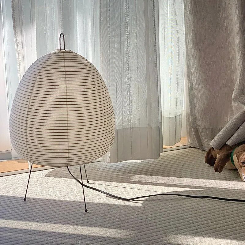SUENTA Japanische Reispapierlampe LED Tischlampe Für Wohnzimmer