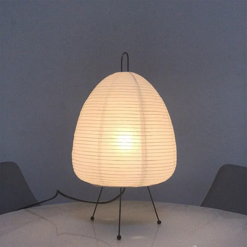 SUENTA Japanische Reispapierlampe LED Tischlampe Für Wohnzimmer