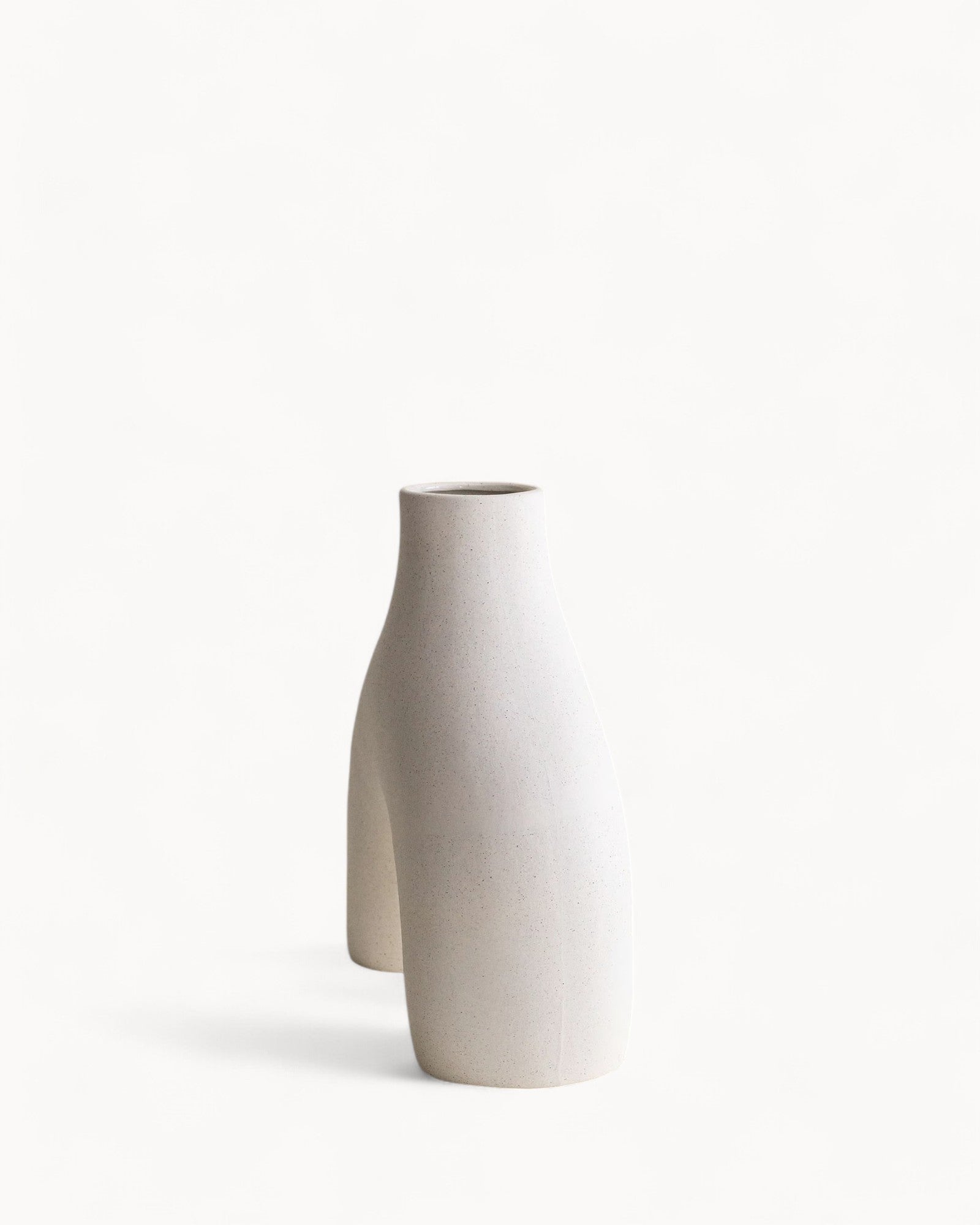 SUENTA Keramik Blumenvase Curva 24 cm – Elegante Deko für Zuhause