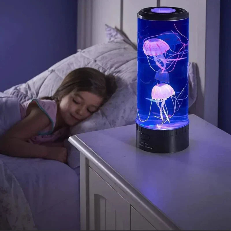 SUENTA LED Quallen Lavalampe Ambient Ozean Lichtdekoration Nacht Default