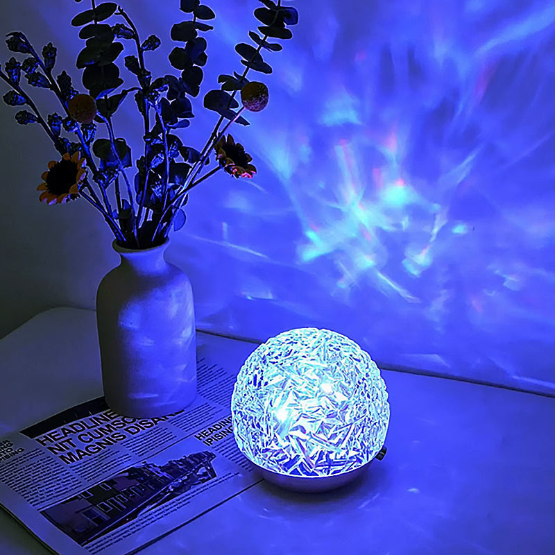 SUENTA Lampe Stimmung Atmosphäre Ozeanwellenprojektor Licht Ruhe 💧 Tropfen Stil