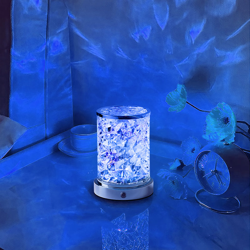 SUENTA Lampe Stimmung Atmosphäre Ozeanwellenprojektor Licht Ruhe Zylinderstil