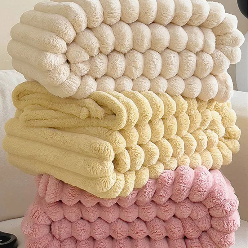 SUENTA Luxus Schmusedecke Wärmende Kuscheldecke Für Zuhause