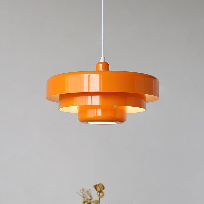 SUENTA Mid Century Bauhaus Hängelampe Aus Eisen Einflammig