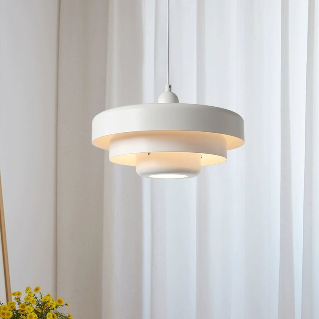 SUENTA Mid Century Bauhaus Hängelampe Aus Eisen Einflammig