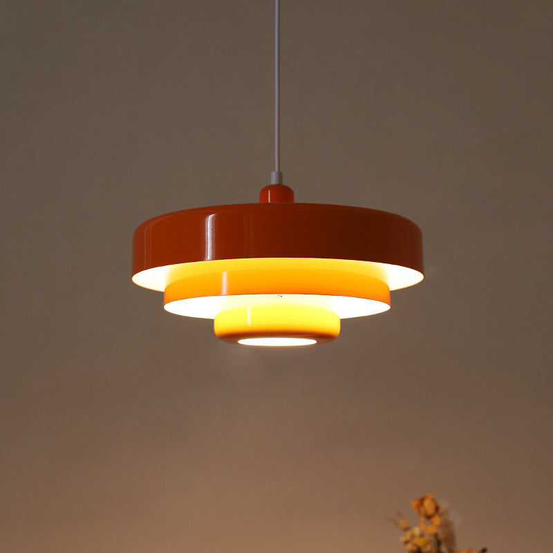 SUENTA Mid Century Bauhaus Hängelampe Aus Eisen Einflammig