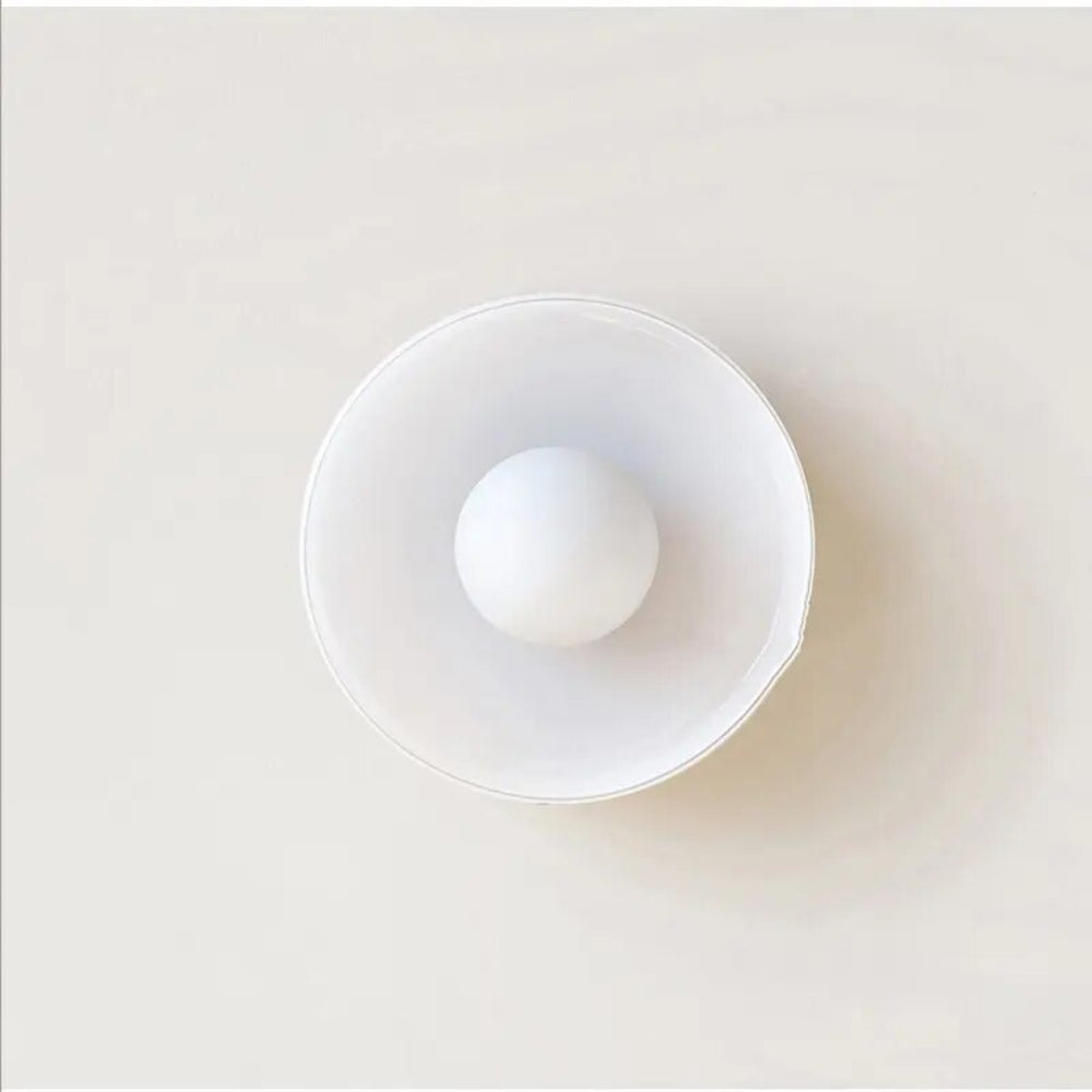 SUENTA Minimalistische Glas Deckenleuchte Mit Mundgeblasenem Glas