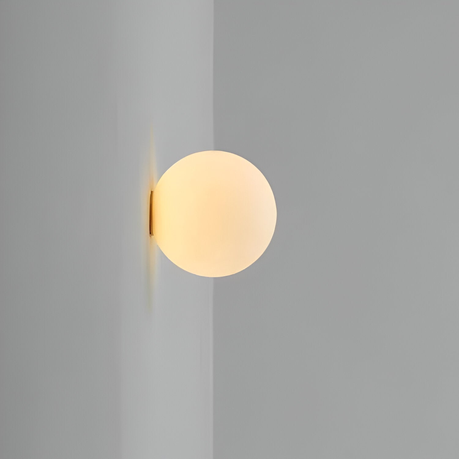 SUENTA Minimalistische Wandlampe aus Glas mit LED – Verschiedene Größen