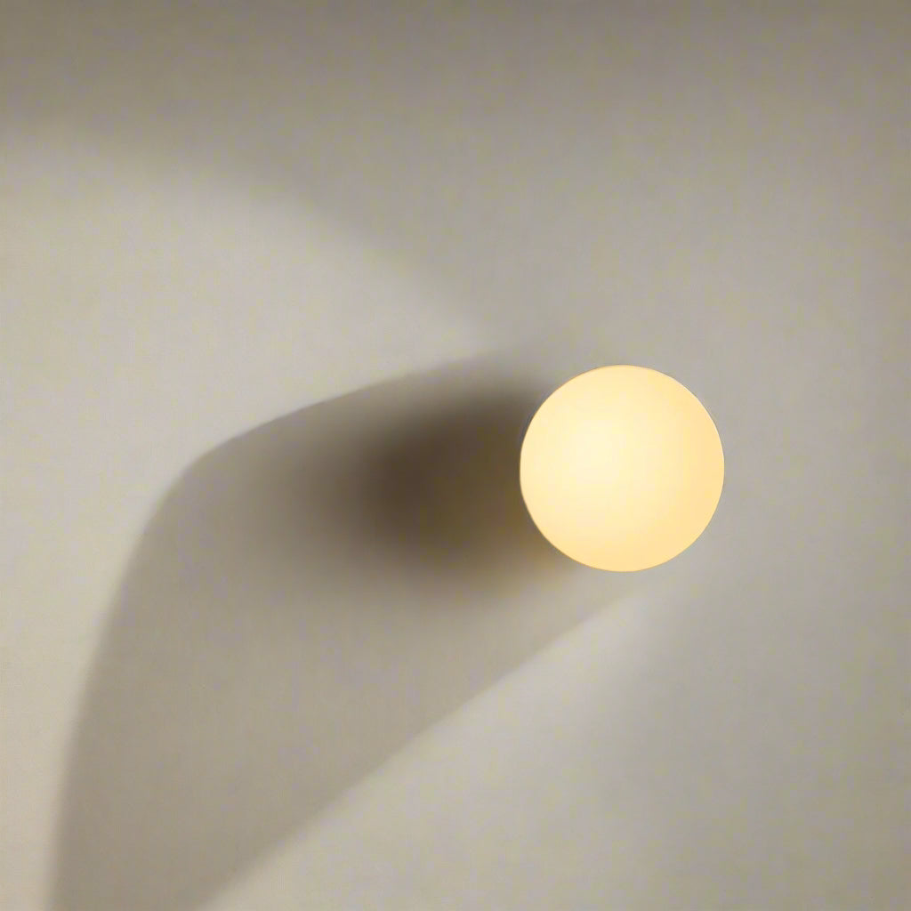 SUENTA Minimalistische Wandlampe aus Glas mit LED – Verschiedene Größen