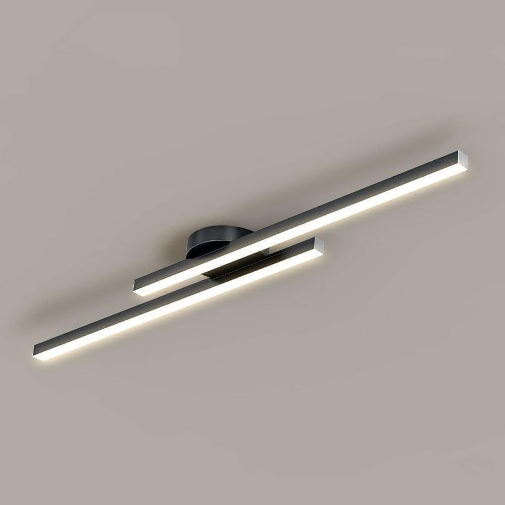 SUENTA Moderne Aluminium Halbbündige Langstreifen LED Deckenleuchte