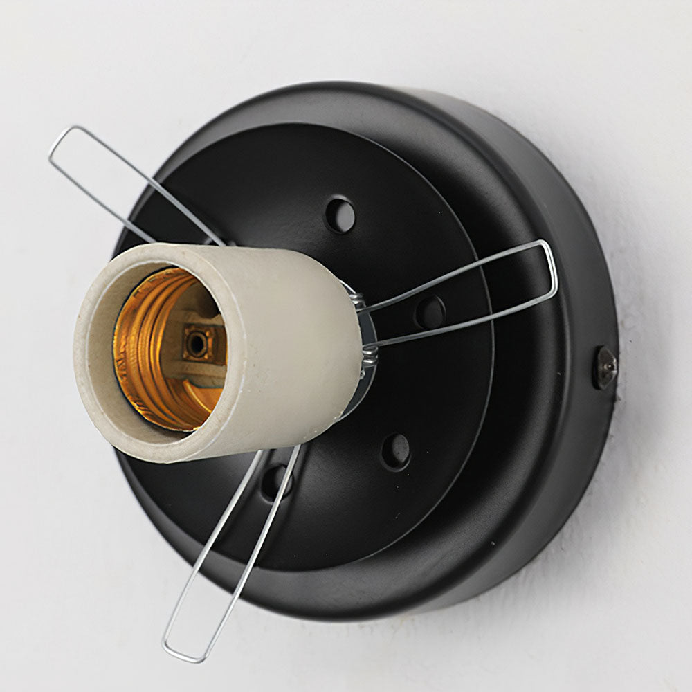 SUENTA Moderne Deckenlampe Schlafzimmer aus Glas – Elegantes Design, E27