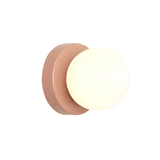 SUENTA Moderne LED Wandlampe G9 – Stilvolle Wandleuchte für Innenräume Rosa