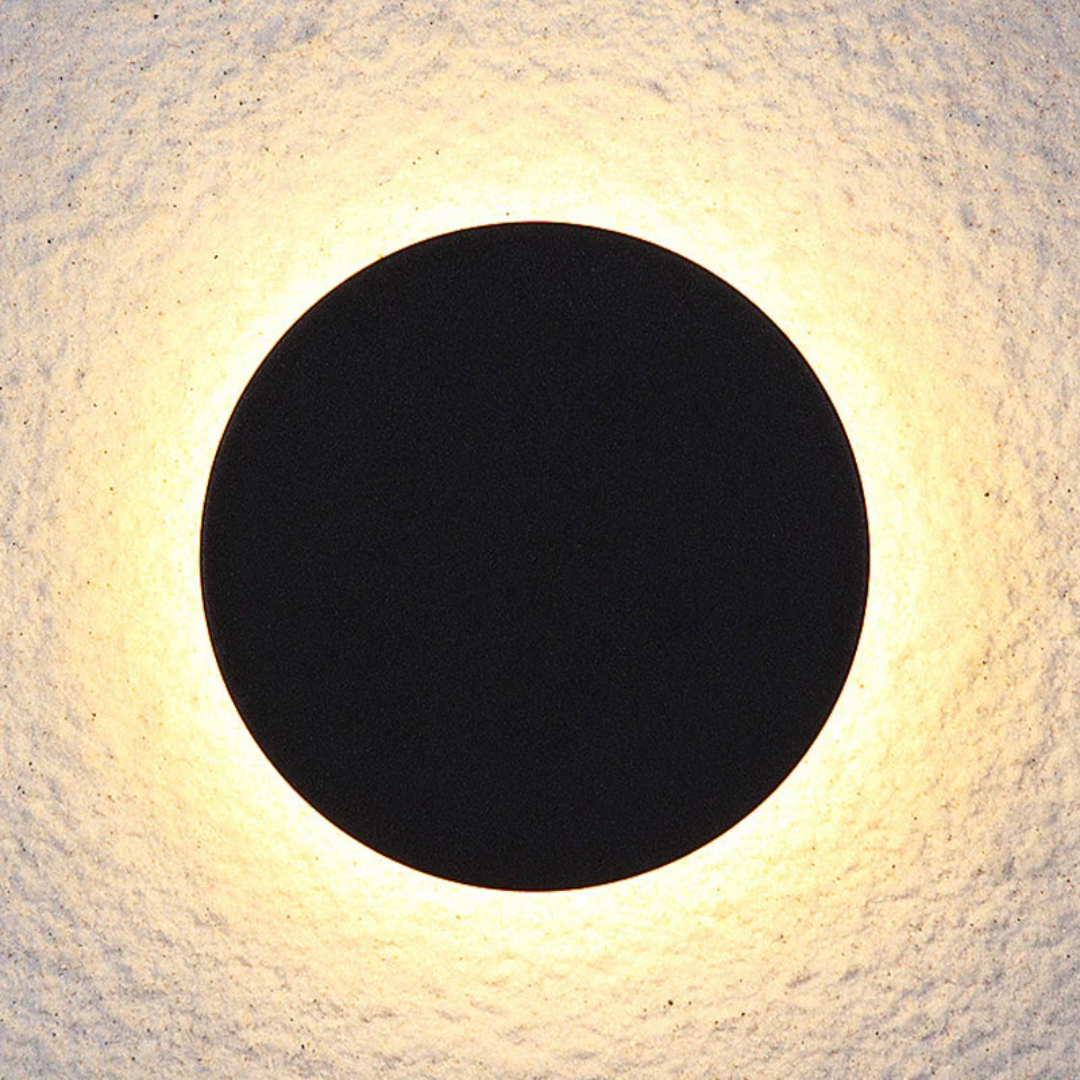 SUENTA Moderne Minimalistische LED Wandleuchte Für Außenbereich Schwarz