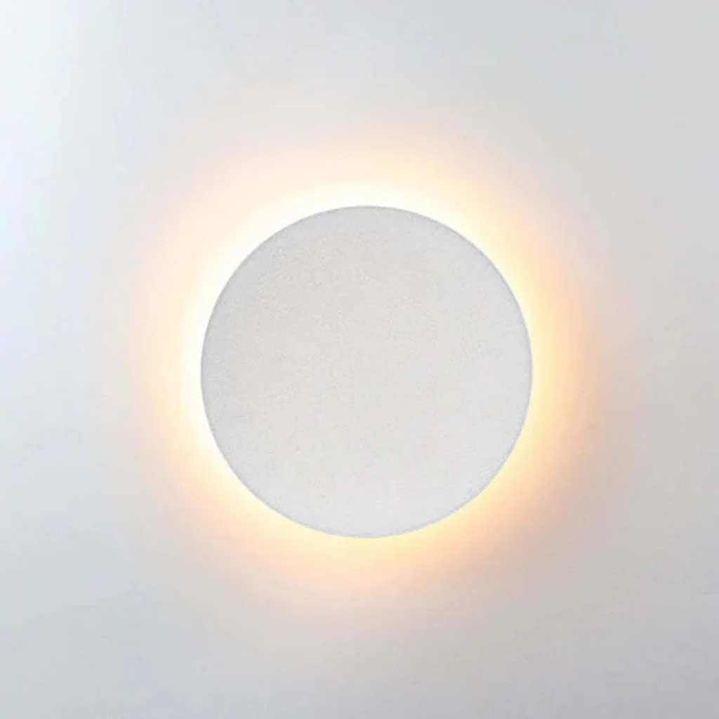 SUENTA Moderne Minimalistische LED Wandleuchte Für Außenbereich Weiß