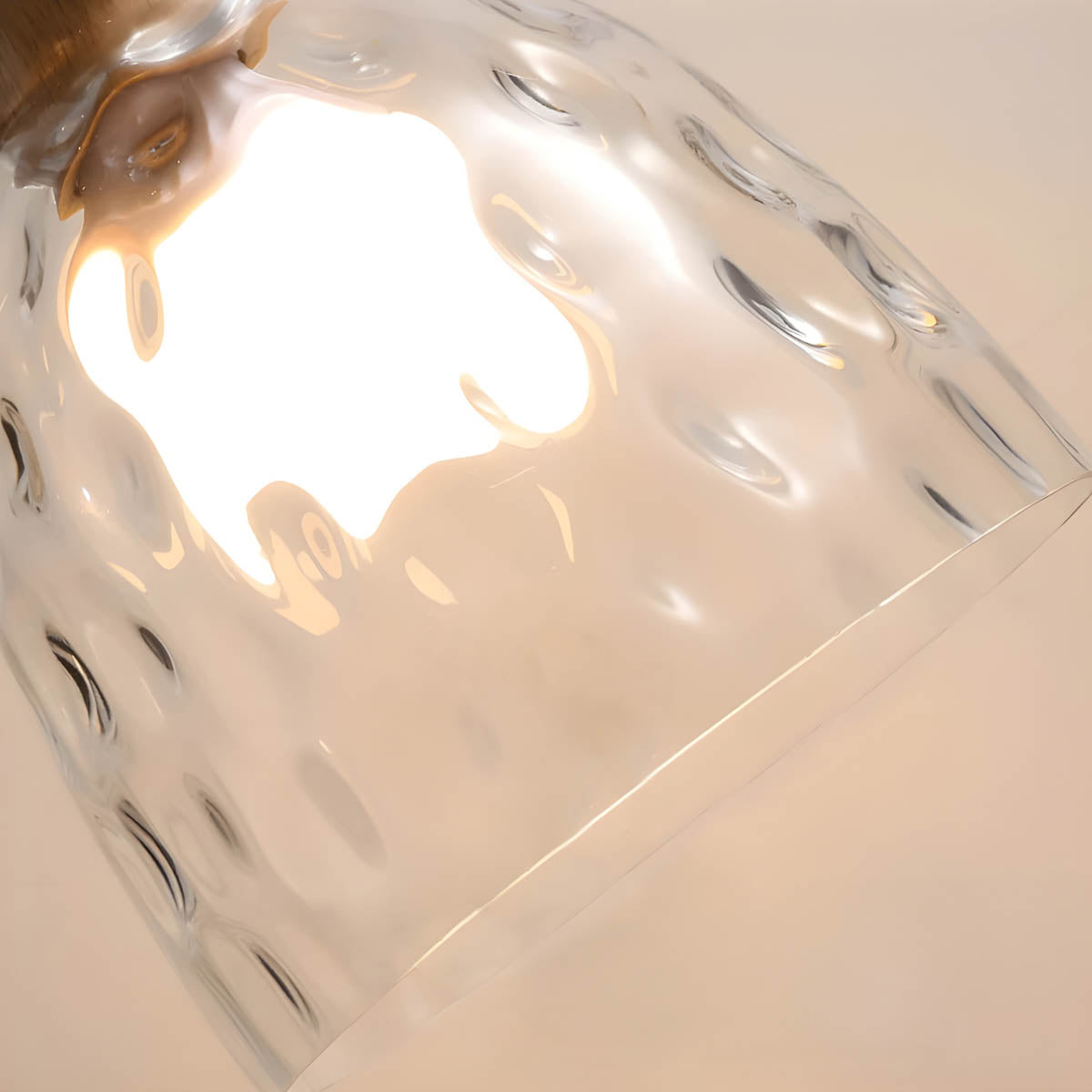 SUENTA Moderne Pendelleuchte aus Glas für Esstisch – Hängelampe 1 oder 3 Schirme