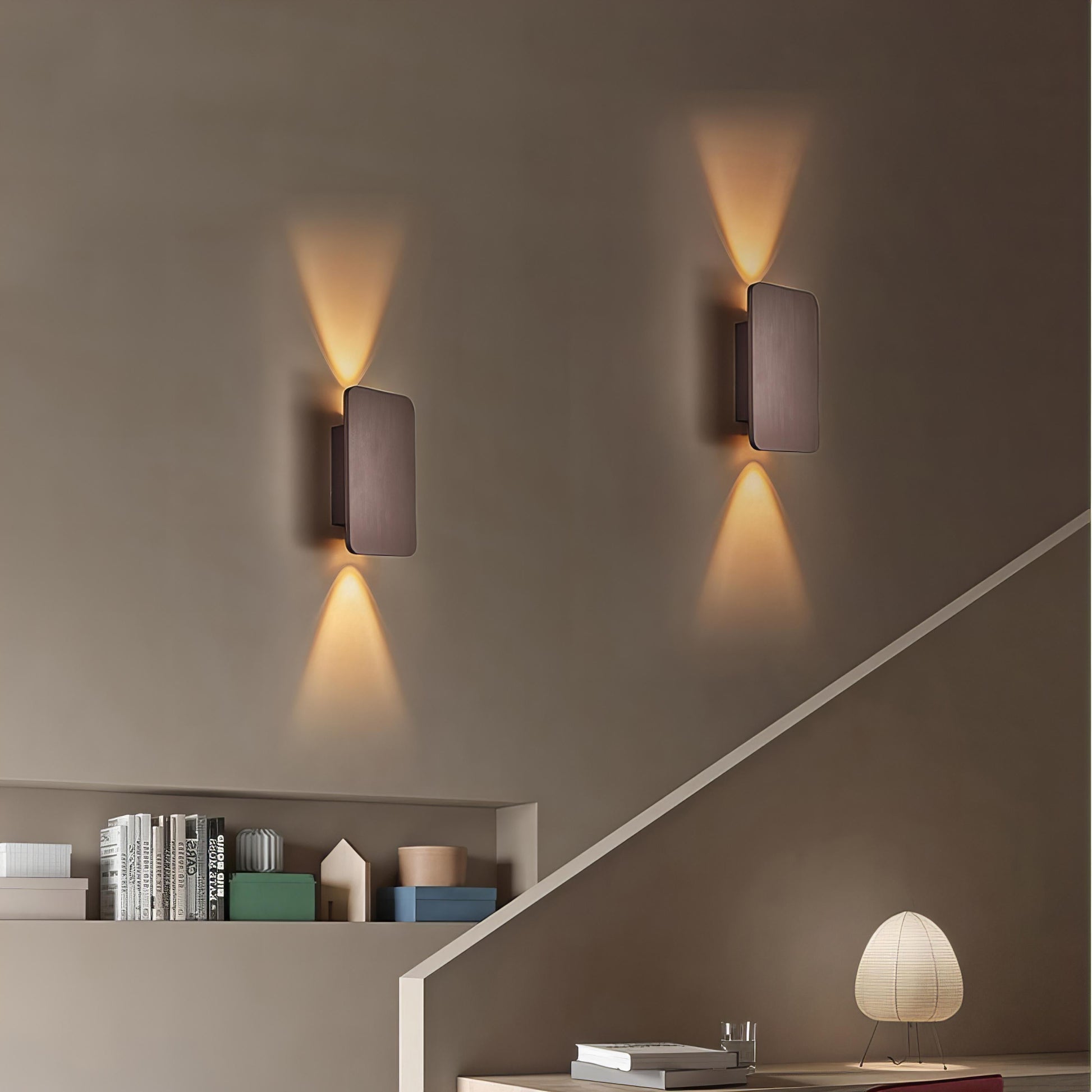 SUENTA Moderne Rechteckige Metall Wandleuchte LED Für Innen