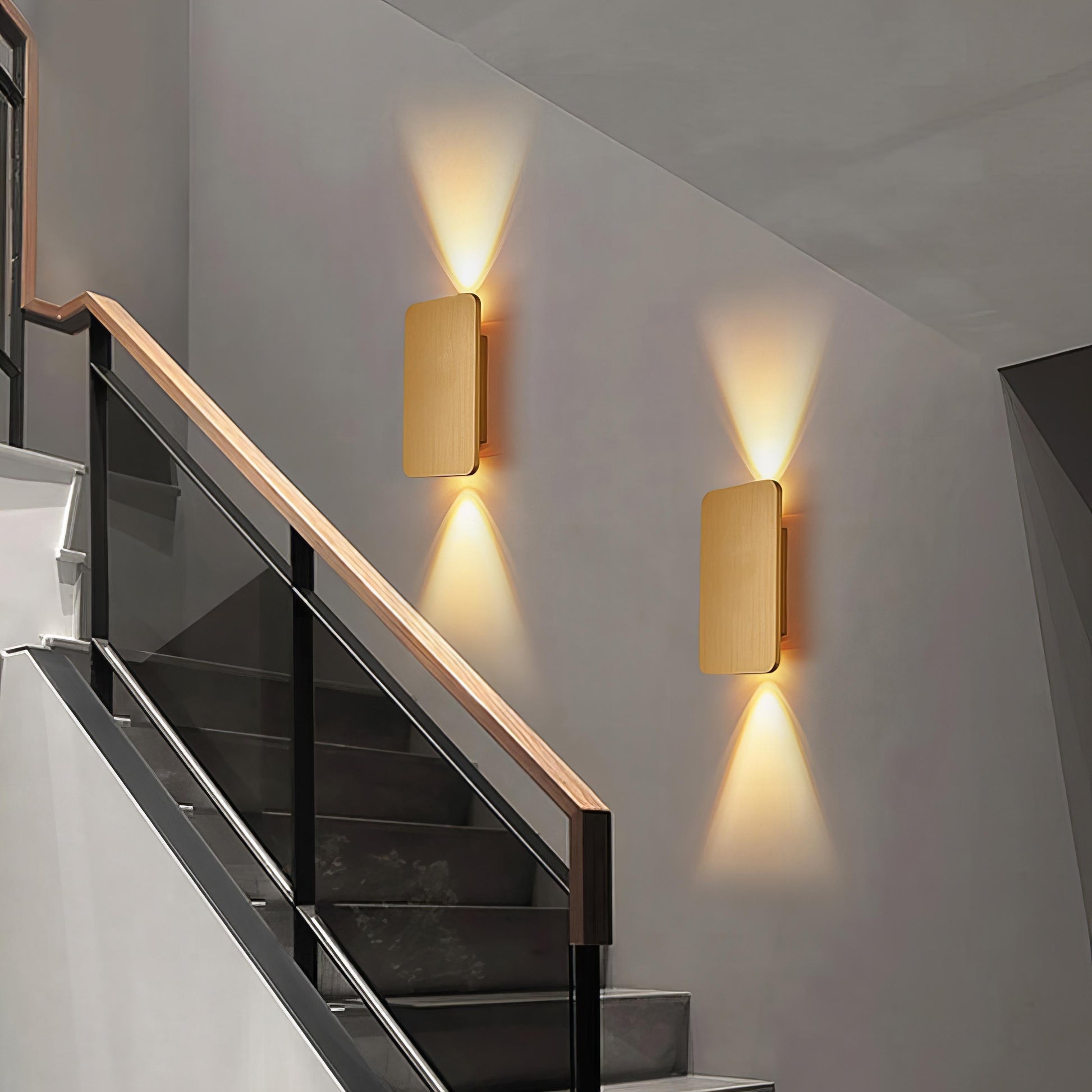 SUENTA Moderne Rechteckige Metall Wandleuchte LED Für Innen