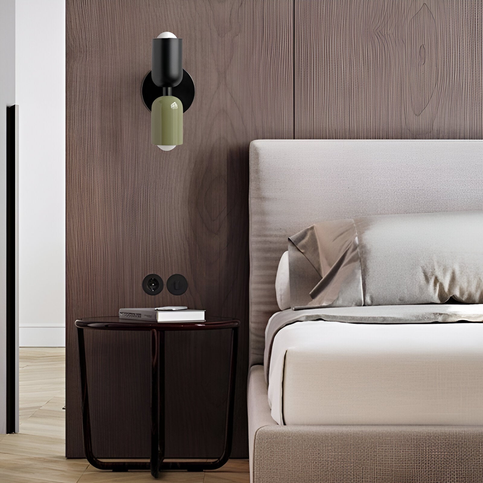 SUENTA Moderne Wandlampe mit LED und Indirekter Wandbeleuchtung – Energieeffizient und Vielseitig
