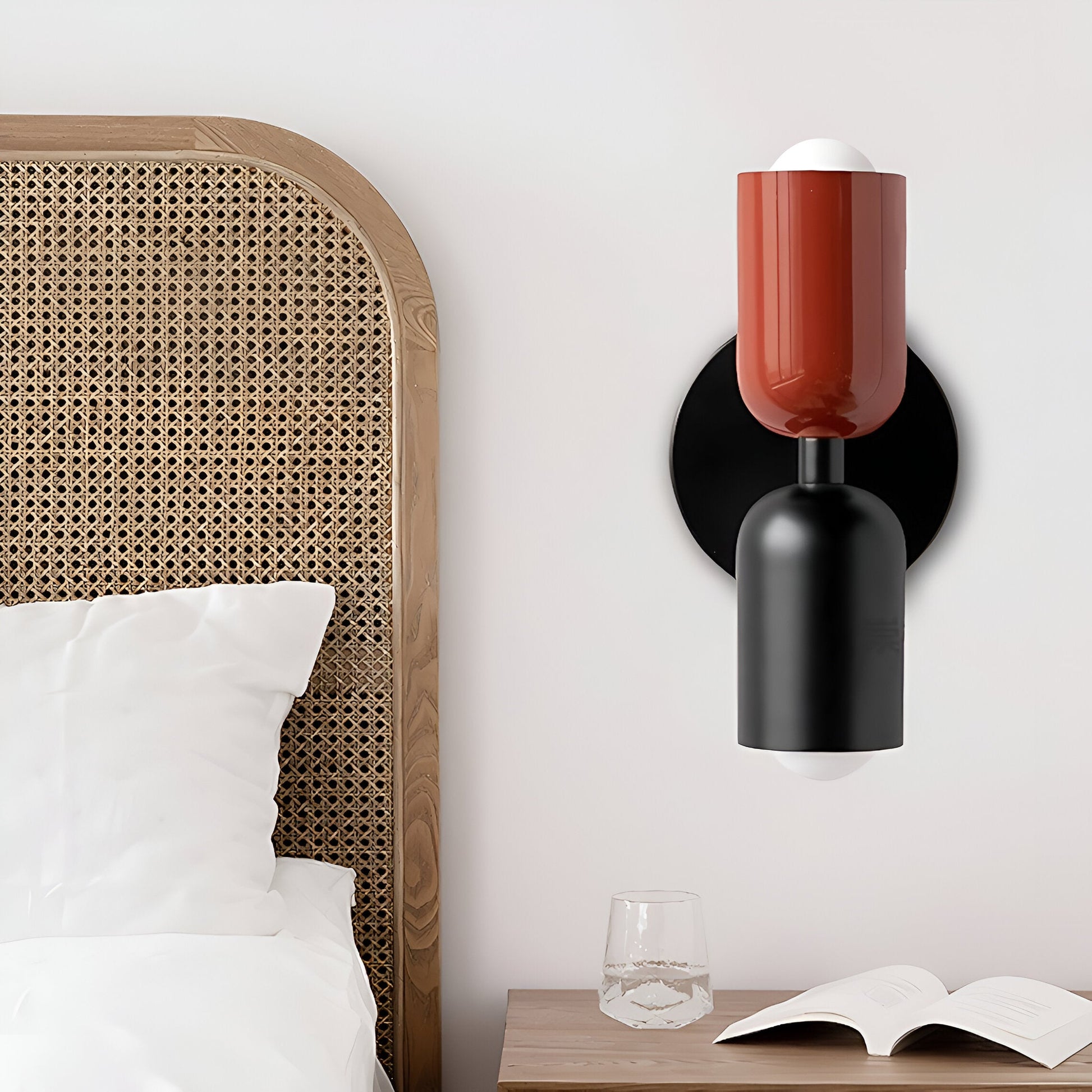 SUENTA Moderne Wandlampe mit LED und Indirekter Wandbeleuchtung – Energieeffizient und Vielseitig