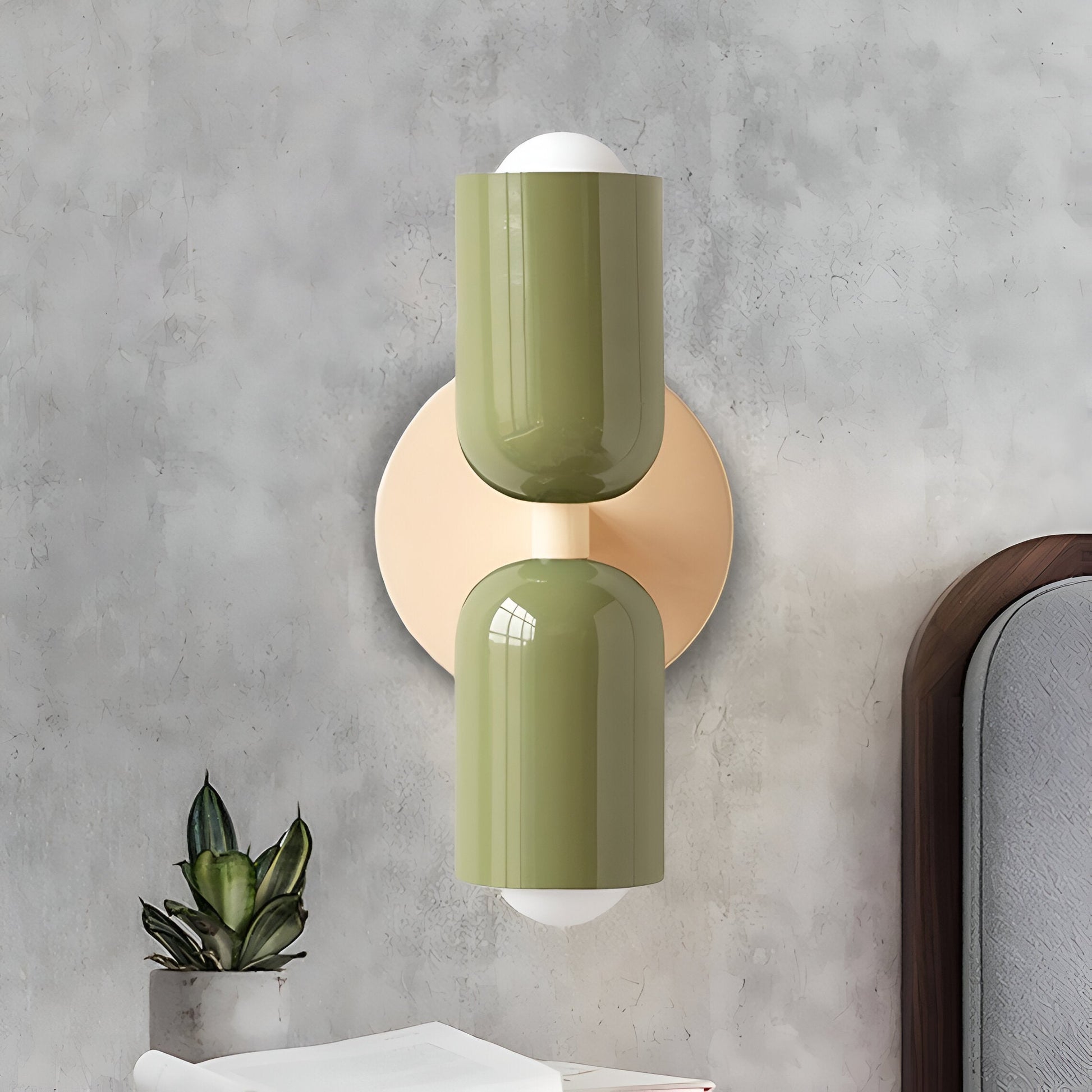 SUENTA Moderne Wandlampe mit LED und Indirekter Wandbeleuchtung – Energieeffizient und Vielseitig