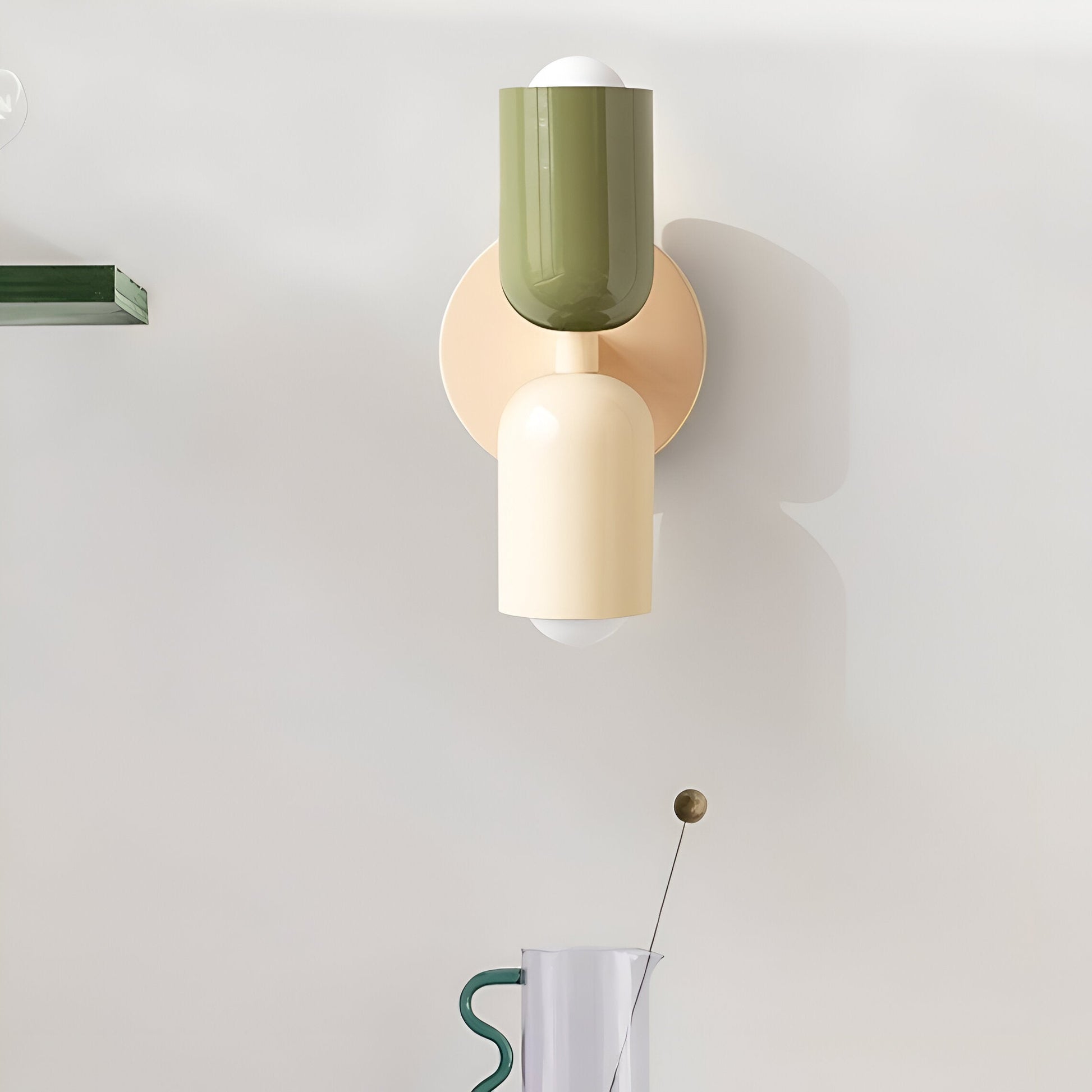 SUENTA Moderne Wandlampe mit LED und Indirekter Wandbeleuchtung – Energieeffizient und Vielseitig