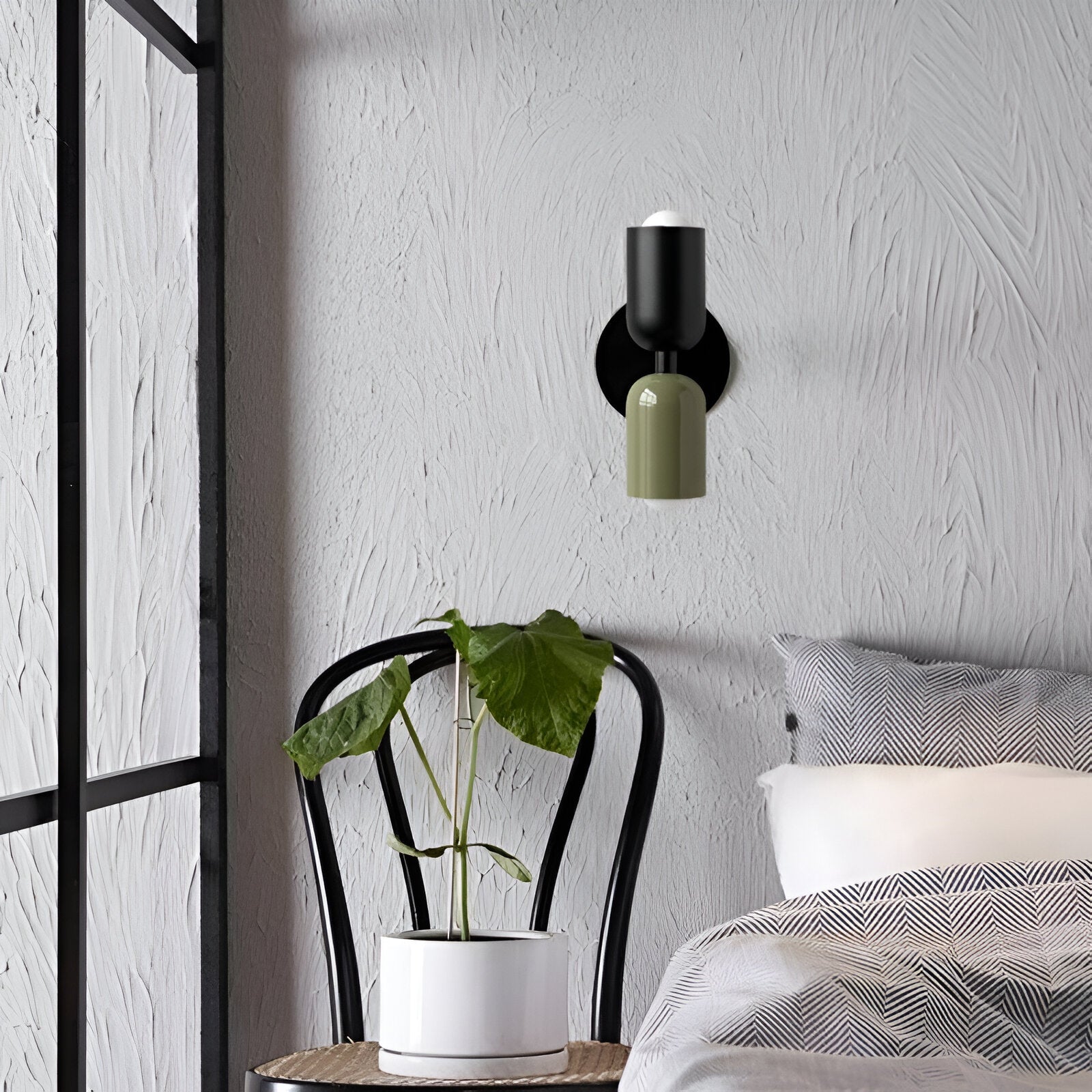 SUENTA Moderne Wandlampe mit LED und Indirekter Wandbeleuchtung – Energieeffizient und Vielseitig