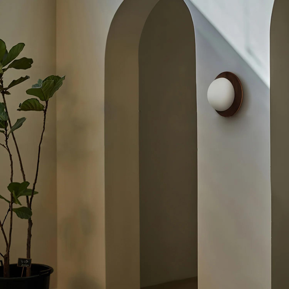 SUENTA Moderne Wandlampe mit Verstellbarem LED-Licht – Skandinavisches Design