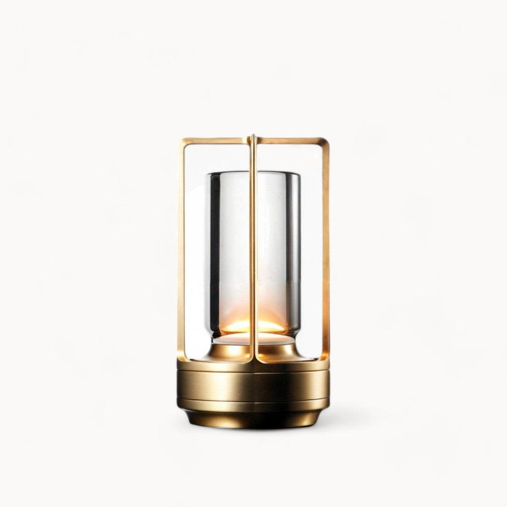 SUENTA Moderne Wasserdichte Tischlampe mit Touch-Steuerung – 6 Stunden Akku