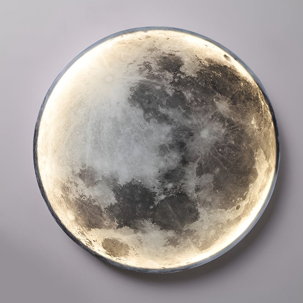 SUENTA Mond Wandlampe Led Wandkunst Für Schlafzimmer Stimmung