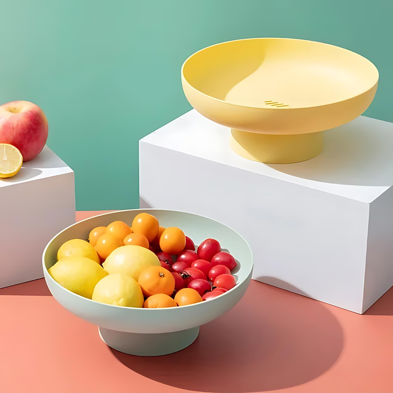 SUENTA Obstschale Mit Integriertem Drainagesystem 26 Cm Modernes